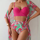 Drömmiga badkläder med band med täckning