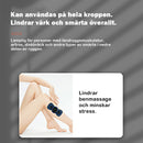 Portabel mini massageapparat för axel, nacke och midja