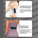 Portabel mini massageapparat för axel, nacke och midja