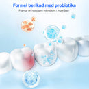 Bärbara tuggbara tandkrämstabletter för frisk andedräkt
