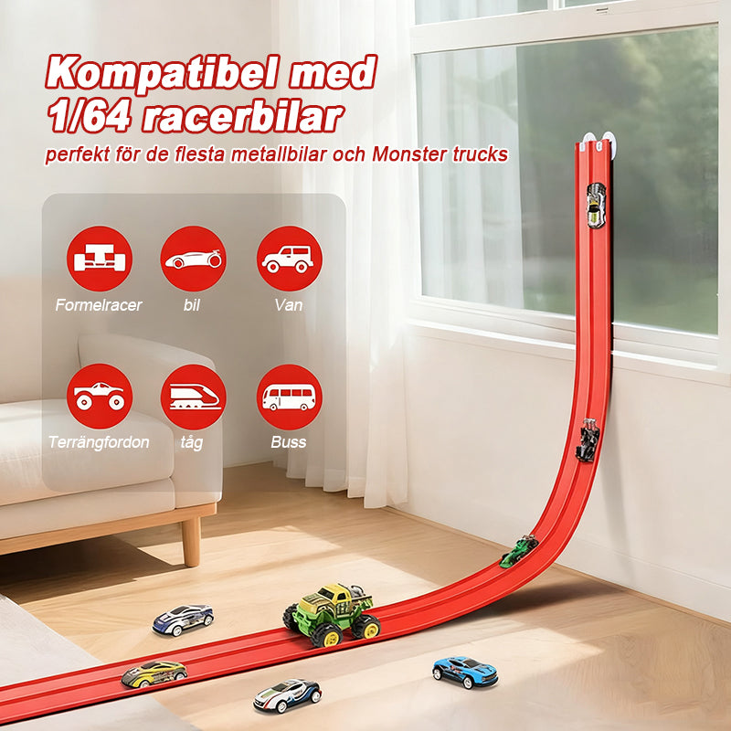 Gör-det-själv Flexibel Racerbanaleksak Set