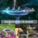 Solvattenfontän