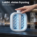 Bärbar silikonflaska för sfäriska isbitar