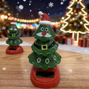 Dansande solcellsjulgran