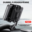 Multifunktionell mobiltelefonhållare för bilens instrumentbräda