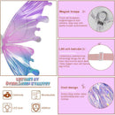 Lysande elektriska älvvingar