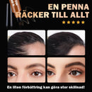 Ultrafin fyrstiftig vattentät naturlig ögonbrynspenna