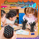 Rolig regnbågsgradient färgpenna