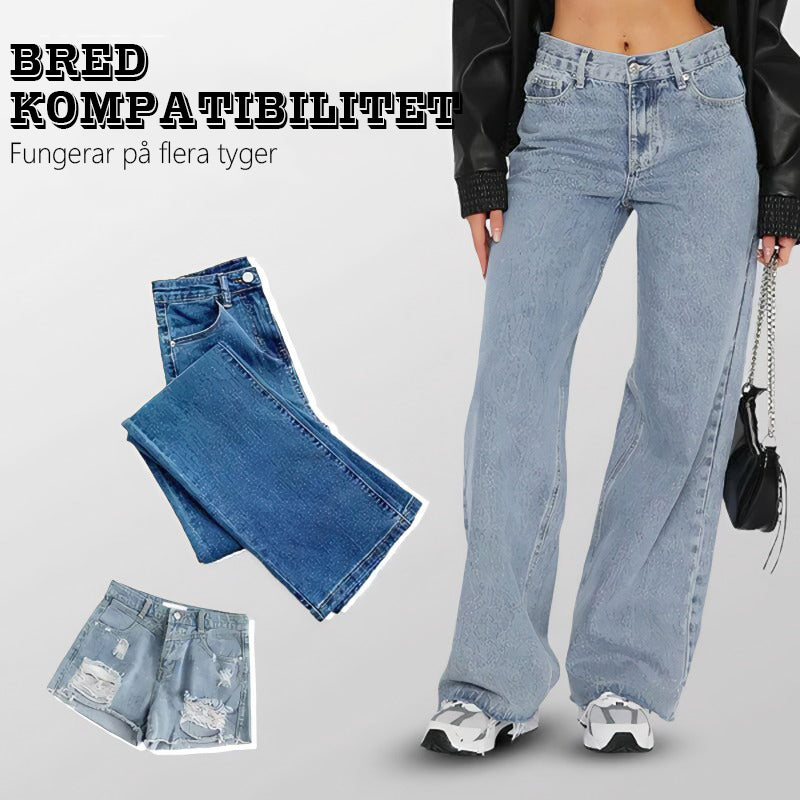 Set med avtagbara knappar