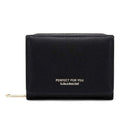 Minimalistisk stil bokstavsgrafisk damplånbok