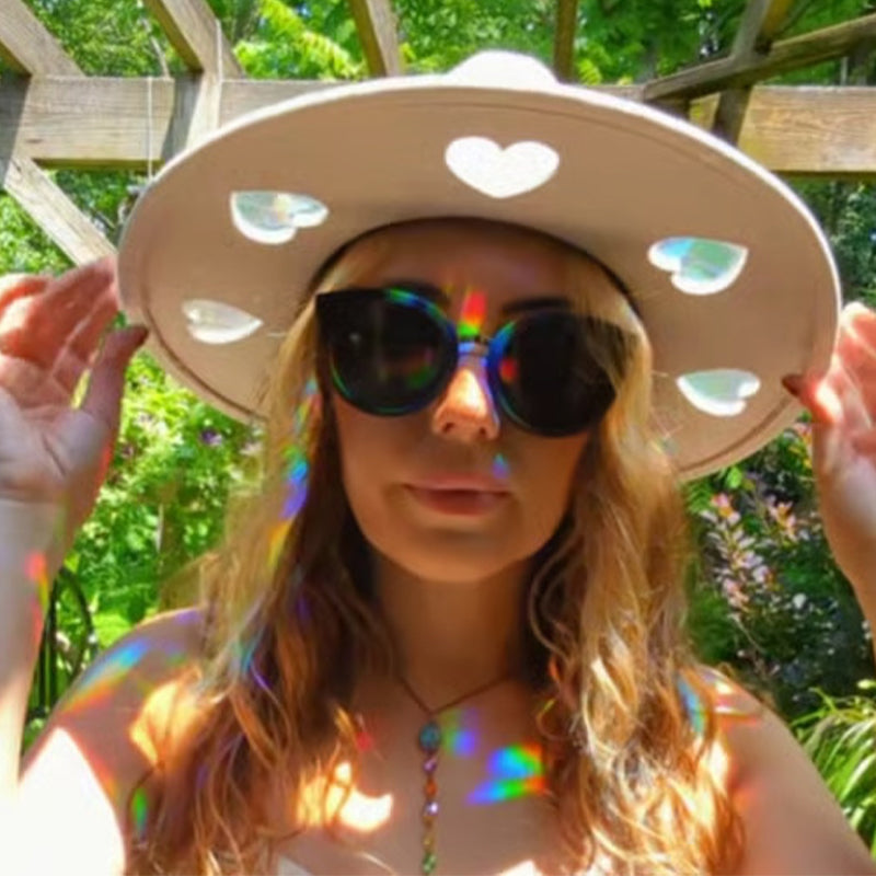 Suncatcher Cowgirl Stråprismahatt