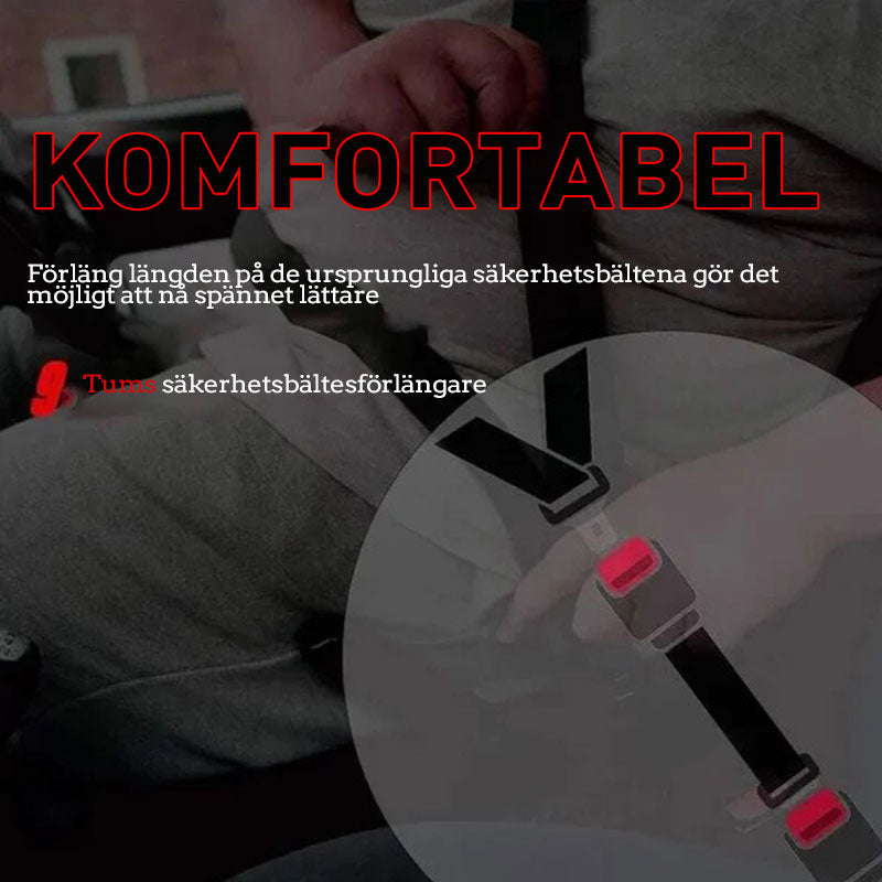 Bilsäkerhetsförlängningsbälte