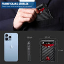 Minimalistisk premiumplånbok i aluminium med RFID-skydd för män