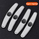 Bilstötfångare i metall (4 st/1 set)