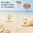 Strandhåraccessoar i sjöjungfrustil