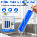 Flexibelt mikrofiberhuvud, återanvändbar dammvippa