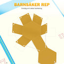 🔥Bästa presenten👶✨Dragsnöre 3D-geometri lärobok