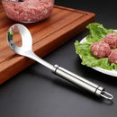 Köttbullesked —— Non-stick beläggning, för att ösa upp och rinna av —— Köp en, få en gratis (2 stycken)
