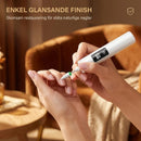 Elektrisk nagelslip med LED-belysning