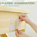 Dubbelsidiga självhäftande väggkrokar