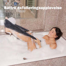 Exfolierande antibakteriell badhandduk