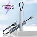3-i-1 snabbladdningskabel📱