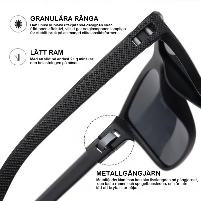 Unisex polariserade glasögon