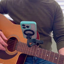 Magnetisk telefonhållare för gitarr eller ukulele