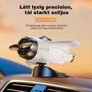 Solcellsdrivna roterande flygplansprydnader för instrumentbrädans tillbehör i bilens interiör