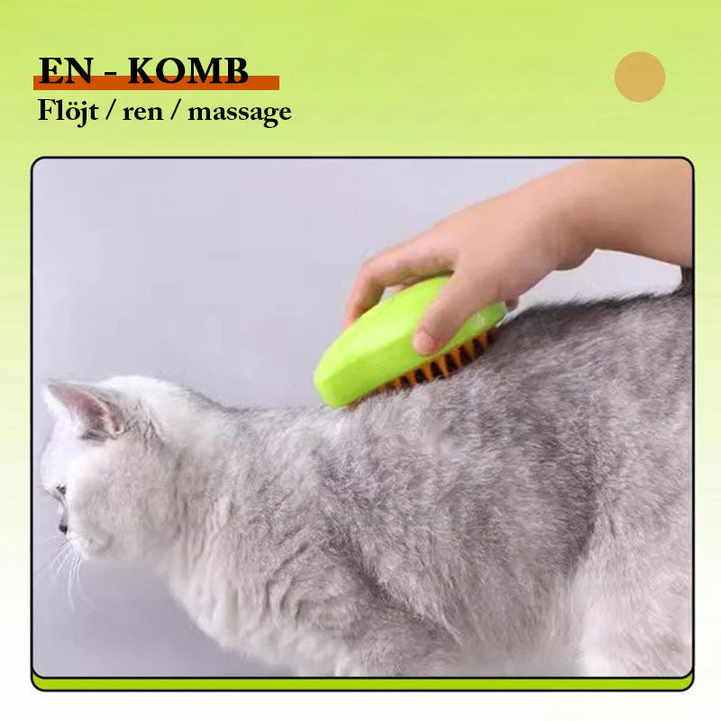 Spray för flytande hårkam