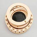 🌟Soldriven roterande träpussel med dubbla ringar🎒💫