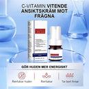 C-vitaminvitgörande och anti-fräknande kräm