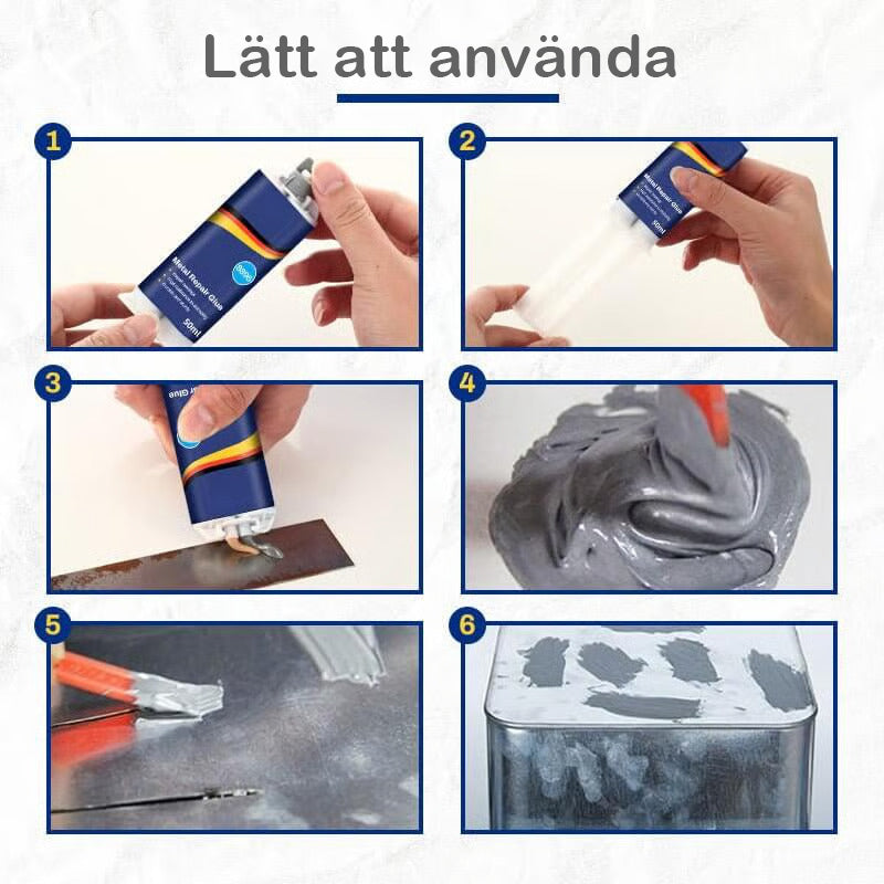 Reparationslim av industriell kvalitet