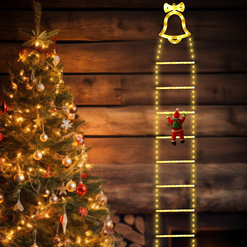 LED-lampa för jultomtens trappor