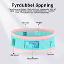 Andningsbar stickad multifunktionell dold midjeväska