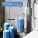 Engångs toalettborste engångssvamphuvud