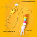 Hängande dörr studsande katt interaktiv leksak