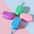 Silikon skurbadborste