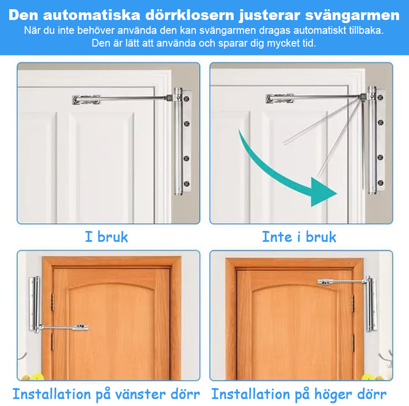 Automatisk dörr självstängande gångjärn
