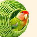 Robust och andningsbart fågelbo i rotting