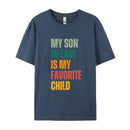 Rolig familjhumor Retro T-tröja