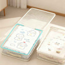 Genomskinliga förvaringspåsar för garderoben