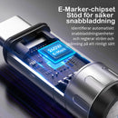 2-i-1 snabbladdningskabel för mobiltelefon