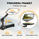 360° roterbar och justerbar backspegel för cykel