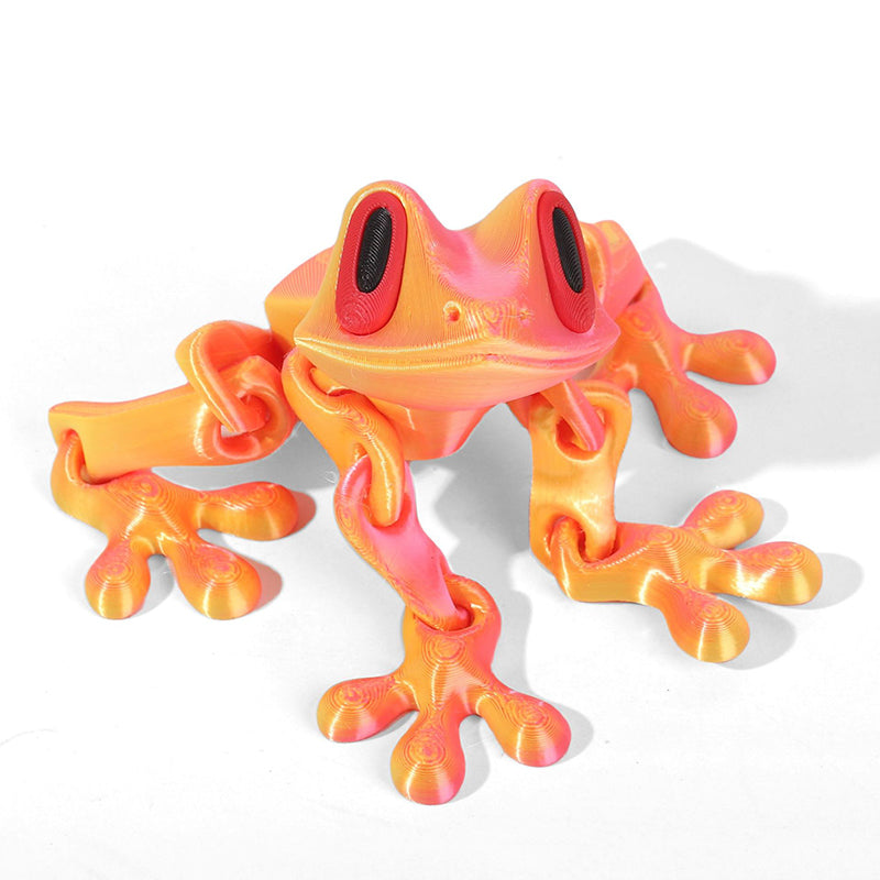 🔥3D-utskriven magnetisk grodleksak