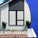 Envägs faux blind sekretessfönsterskydd