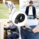 Stöldskyddande bälte med dold pengaficka