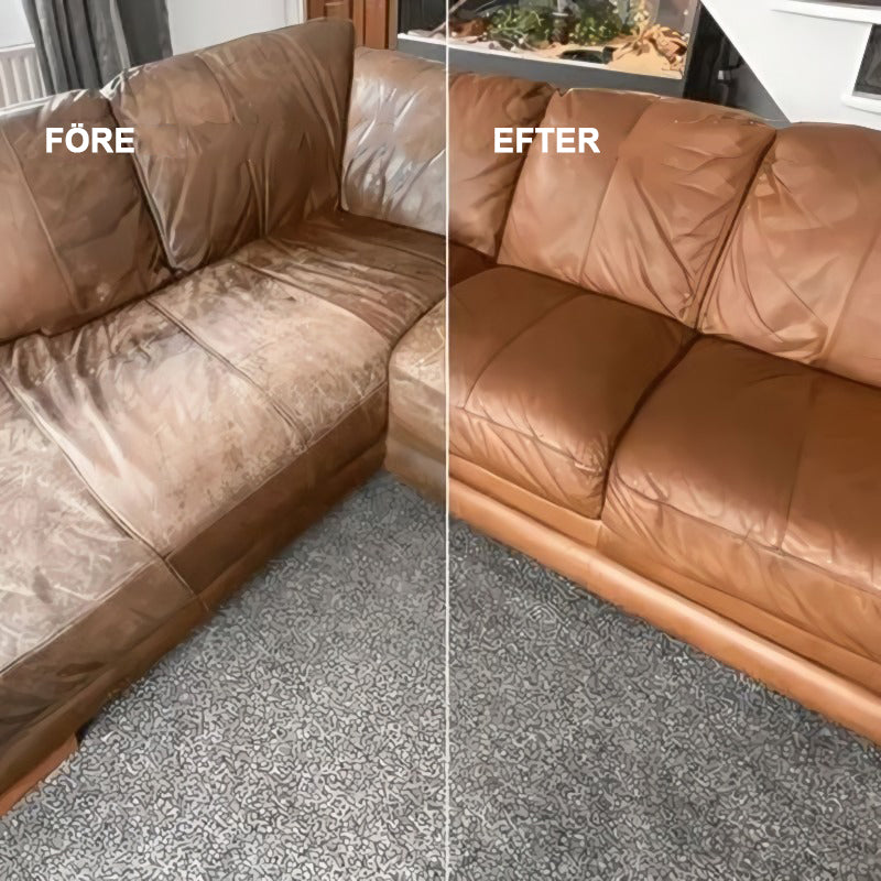 Möbelbalsam och borste
