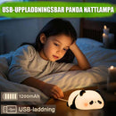 Söta panda nattlampor, sovrumsdekoration