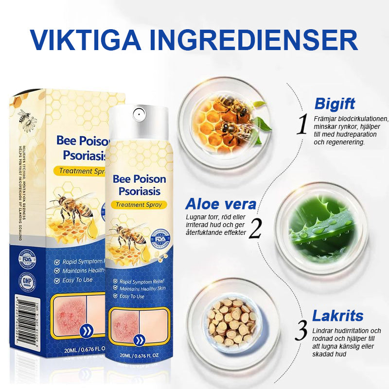 Bivänspray mot psoriasis